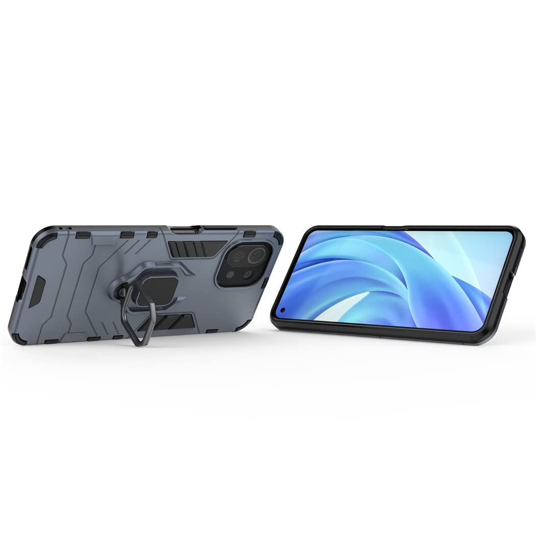 Cover Compatibile con Xiaomi 11 Lite 5G NE Mi 11 Lite 5G - Anello Porta