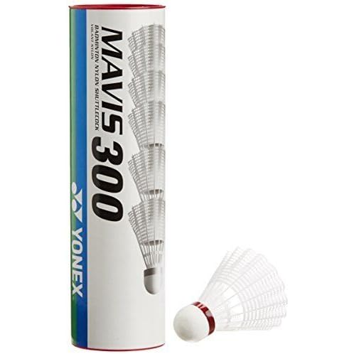 YONEX Mavis 300 White Shuttlecocks - (1 dozen), Size- Speed - 3/78 / Medium