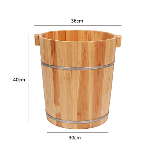 Masajeador SPA de pies barril de madera BABYCE miniatura 2