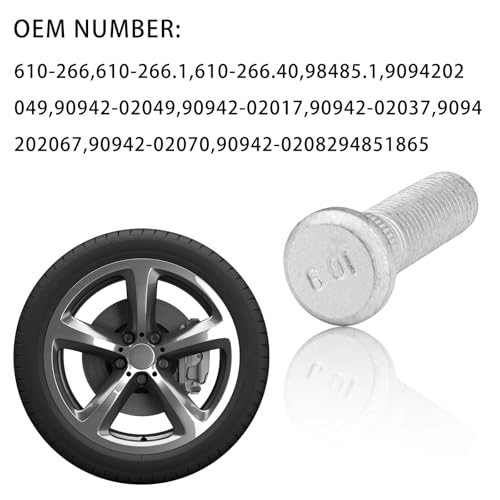 Accesorios para espárragos 90942-02049 con tuercas mecanizadas de alta precisión para coche 3