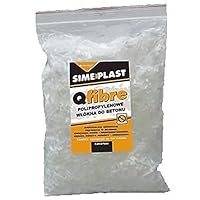 Polypropylenfasern für die Betonbewehrung Zementmörtel Charakterisierung Modellierung Fasern für die Betonmodellierung Skulpturen aus Beton 600g / 900g (600 g)