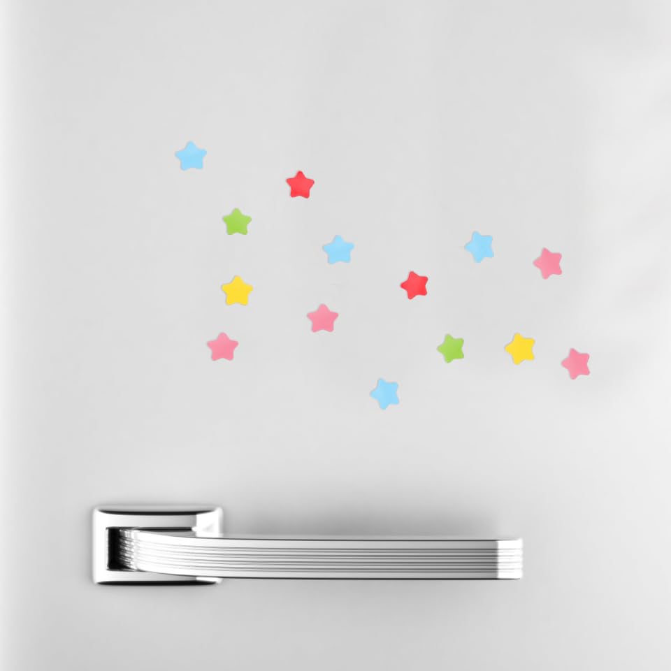 Imanes decorativos Kisangel de estrella para refrigerador miniatura 5