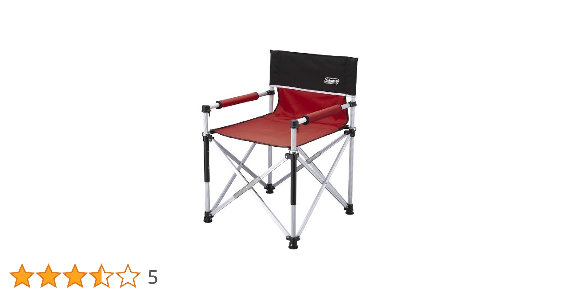 コールマン　スリムキャプテンチェア　レッド／ブラック　4脚セット Amazon.co.jp: Coleman(コールマン) スリムキャプテンチェア