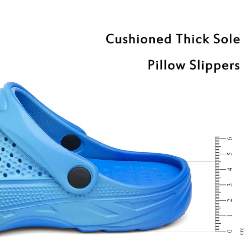 Image of INMINPIN Mens Womens Garden Clogs Shoes Beach Slippers Pool Water Sandals with Comfortable Arch Support Insole