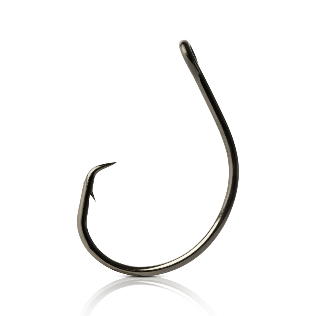 Mustad Demon Perfect Inline Haczyk 39950NP, 3 x mocne haczyki wędkarskie, szeroki otwór, okrągłe haczyki do łowienia słonej i słodkowodnej, oryginalny design, duże haczyki, czarny nikiel