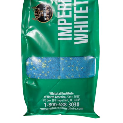 Image of Whitetail Institute Imperial Clover Deer Food Plot Seed for Spring or Fall Planting, Promotes Antler Growth and Attracts Deer, Heat, Cold and Drought Tolerant, 18 lbs (2.25 Acres)