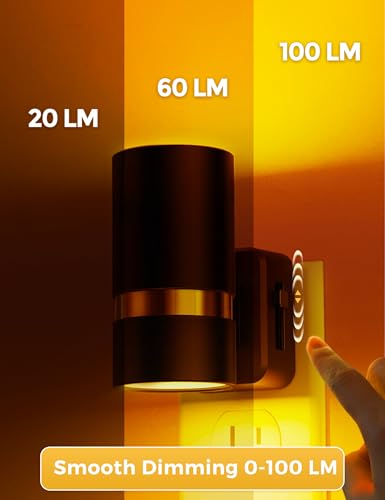 Image of L LOHAS LED Night Lights Plug into Wall, Dusk to Dawn Night Light