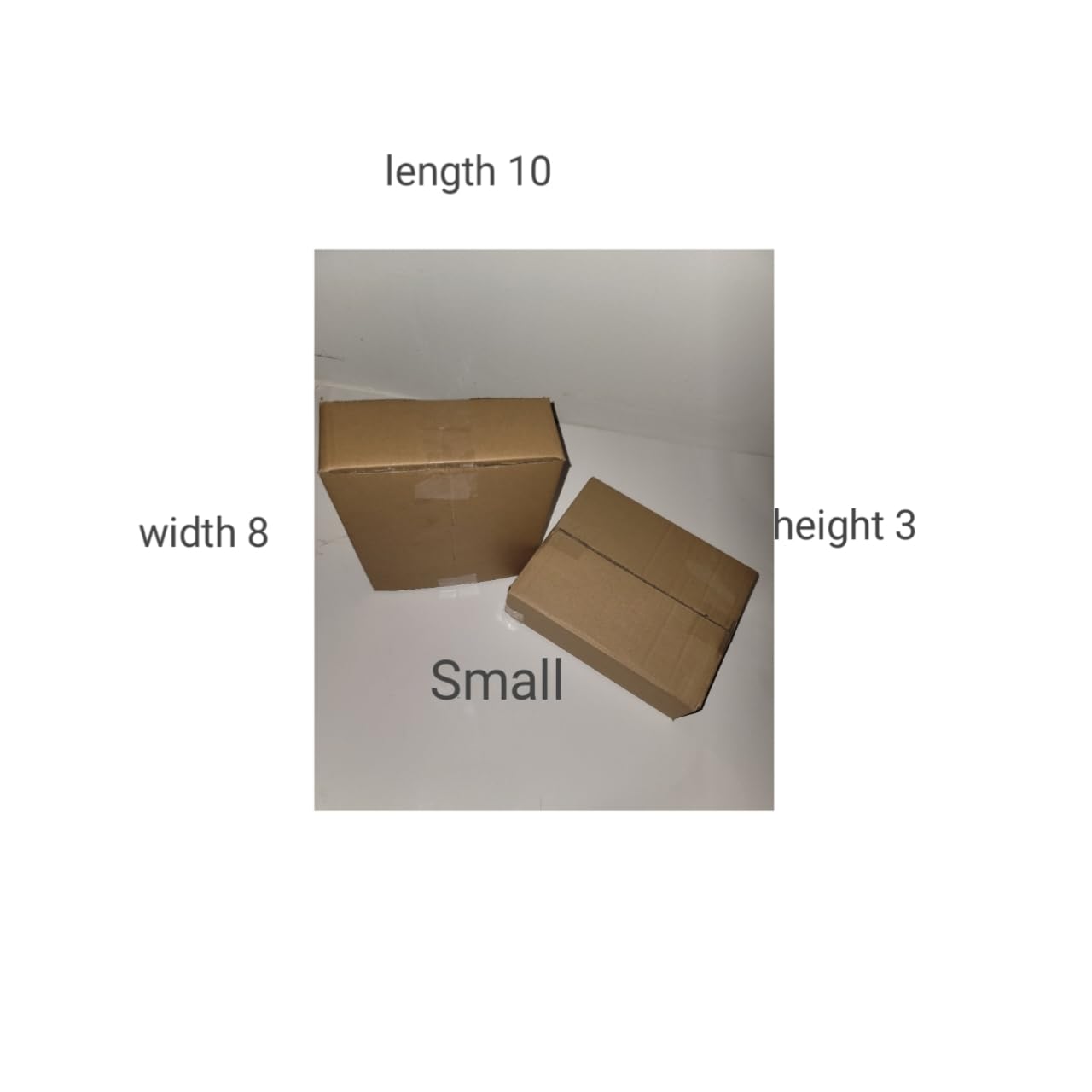 Small 19 Piece Cardboard Box for Shipping item heavy duty, paper box,for packing,storage & moving box (19)