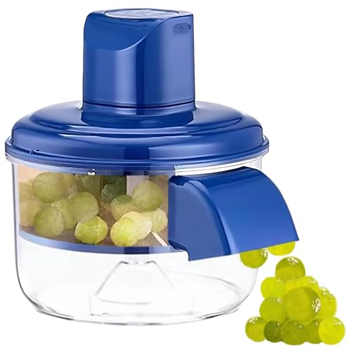 Sbucciatrice per uva, macchina automatica elettrica per sbucciare l'aglio, ricaricabile, per la cucina domestica, piccolo strumento commerciale per la rimozione della pelle della frutta per ciliegie