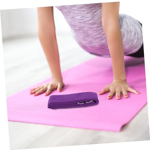 YARNOW 5stuks Duurzame Yoga Strap Aanpasbare Niet-elastische Oefenband Voor Thuisgebruik Voor Stretching Yoga-training - Afbeelding 3