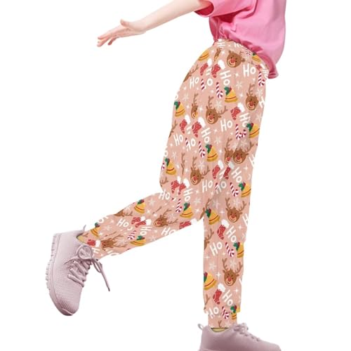 Boys Jogger Sweatpants Unisex Athletic Sports Active Pants Performance Breathable Casual Loose Trousers4