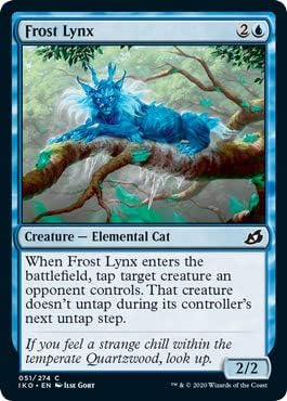 Magic: The Gathering - Frost Lynx - Foil - Ikoria: Lair of Behemoths