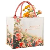 JEWNCUE Tote Bag for Women, Durable Large Canvas Tote Bag, Fashion Print Women's Handbags, Birthday Gift for Women