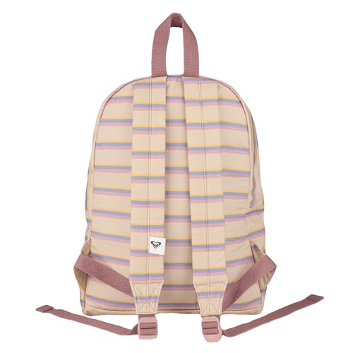 Roxy Women's Sugar Baby Backpack | Travel | Vacation | Everyday Carry | 14L Capacity | Padded Straps, Banana Stripe, One Size2