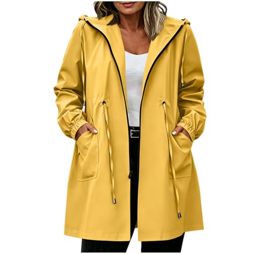 Chaquetas para senderismo de mujer transpirables con cintura elástica