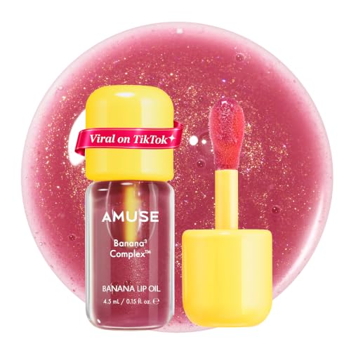 Amuse SEOUL Banana Lip Oil (06 ROSE SORBET)