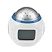 Sveglia LED Digital Alarm Clock Snooze Starry Star Glowing Orologio Allarme per i Bambini Baby Room Calendario Termometro Proiettore di Luce Notturna