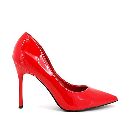 Zapato de Tacón de Aguja Punta Cerrada para Vestir Moda Casual o Elegante Cover