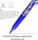 Radierbarer Kugelschreiber, 12Stück Blau Radiergummi Stift, 0.5mm Nachfüllbarer Radierstift, Tintenroller Radierbar, Gelschreiber Radierbar, Friction Stifte, Gelstifte Set für (12 blau + schwarz)