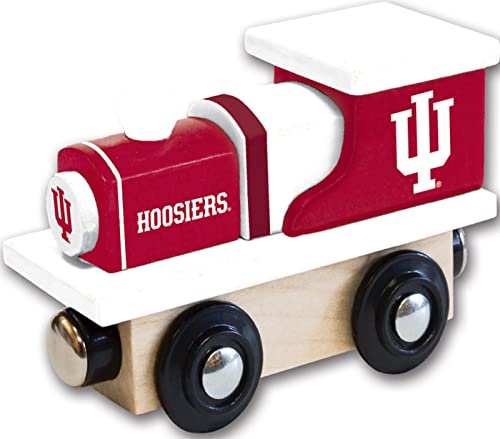 Image of MasterPieces Wood Train Engine - NCAA Indiana Hoosiers - Officially Licensed Toddler & Kids Toy