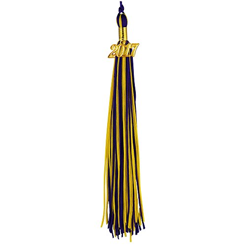 GraduationMall Double Color Graduation Tassel with 2018 Year Charm 9