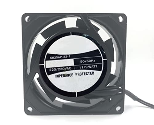 Ventilateur de refroidissement 230V anti surchauffe pour boîtier technique 8025