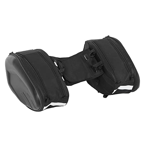 Sac de selle étanche voyage cyclisme motocross camping 58L noir