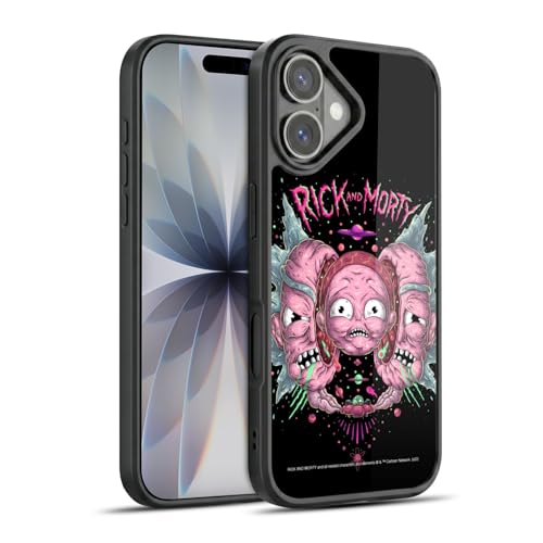 Coque iPhone 17 Rick and Morty anti-chute pour éviter les bris d'écran et les rayures de clés
