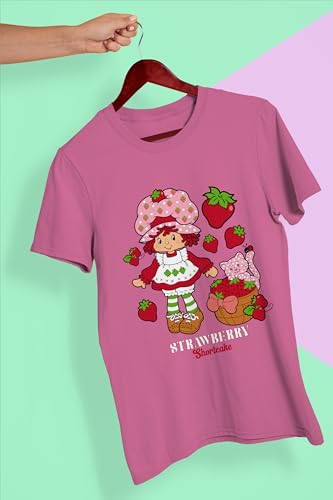 Isaac Morris Limited Strawberry Shortcake Kitties Adult and Kids Sized Short Sleeve T-Shirts3