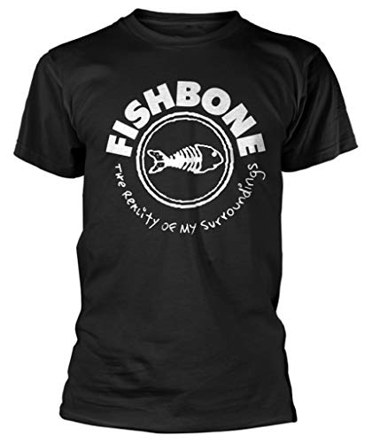 Fishbone 'The Reality of My Surroundings' (Black) T-Shirt (x-Large) Fishbone 'The Reality of My Surroundings' (Black) T-Shirt (x-Large)