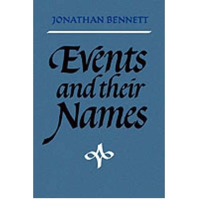 [(Events and Their Names)] [Author: Jonathan Bennett] published on (March, 2002)