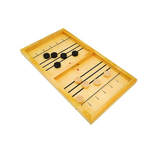 Tabletop Slingshot Hockey Puck Ice Hockey Board Game by Trademark Innovations