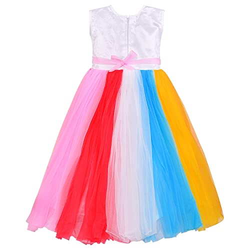 Image of Wish Karo Girls Long Gown Frock Dress-(LF818mltnw)