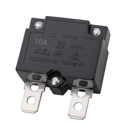 weelye 2Pcs 10A 125/250Vac 50Vdc Automatic Reset Relay Thermal Switch Circuit Breaker Current Overload Protector for Children Riding Electric Car Accessories image 5