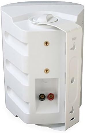 SunBriteTV All-Weather 6.5" Wall or Ceiling Mount Wired Outdoor Speaker Pair - White - SB-AW-6-WHT