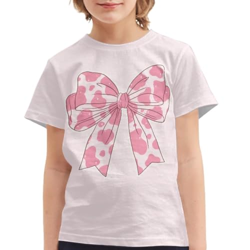 Image of Xhuibop Kids Tshirts Girls Boys 3-16 Years Summer Clothes for Teens Loose Fitting Tops