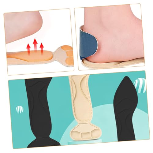 2 pares de plantillas acolchadas para tacones altos mujer miniatura 3