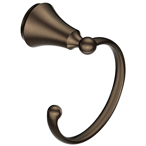 Moen Yb5286Orb Wynford Bathroom Hand -Towel Ring, 5.43 X 3.90 X 5.43 Inches, Oil Rubbed Bronze #TOP7