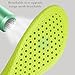 Linkidea Shock Absorption Insoles, Arch Support Shoe Inserts for Women and Men, Trim to Fit Sole Inserts Compatible with Under Armour Charged Assert 10 (US Men 9.5-10/ Women 11-11.5)