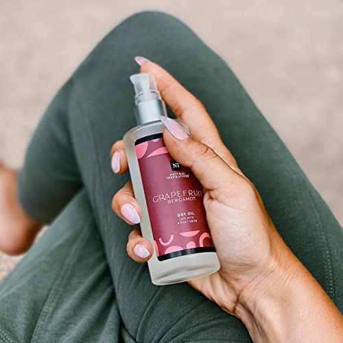 Natural Inspirations Grapefruit Bergamot Body + Face Dry Oil 4Oz #TOP2
