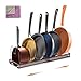 Produktbild Masthome Pfannenhalter,Topfdeckelhalter mit 8 Verstellbare Fächern, Erweiterbarer Deckelhalter Schublade,Kitchen Organizer für Schrank Töpfe Pfannen,Send 1 Reinigungstuch
