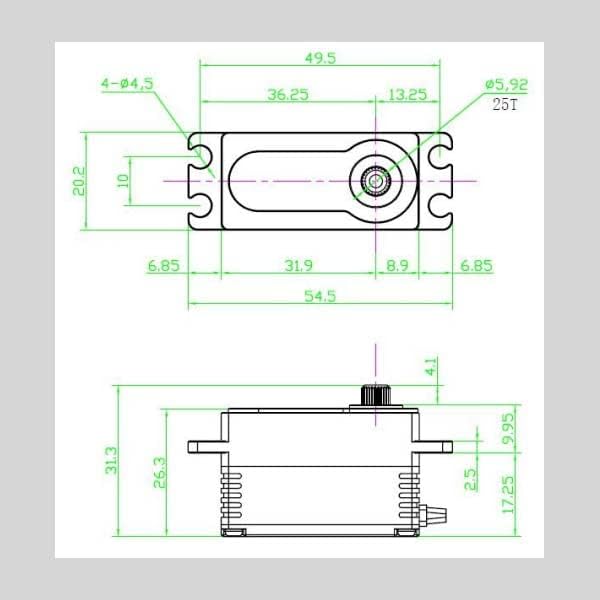 REEFS RC 299LP Servo Programmable SEHREEFS24 miniatura 2