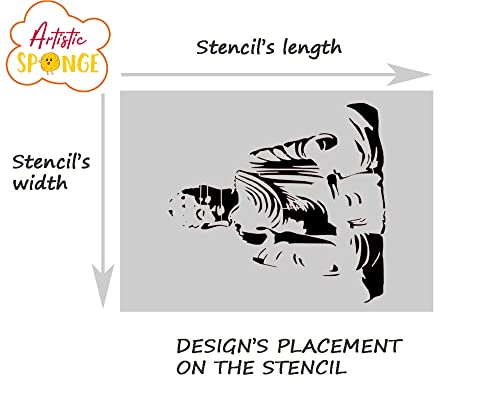 Stencil, stencil riutilizzabile A3 A4 A5 e