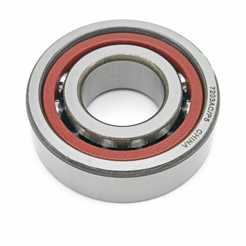 Roulement 7203AC P5 élimine le jeu mécanique broche CNC contact oblique 17x40x12