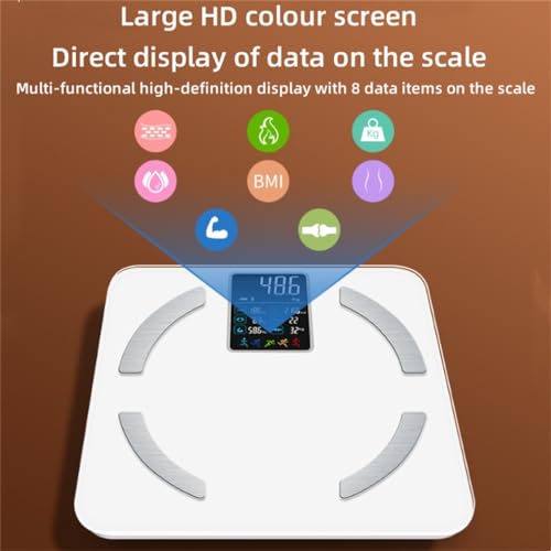 Báscula digital inteligente Ultra-Precision para baño miniatura 4
