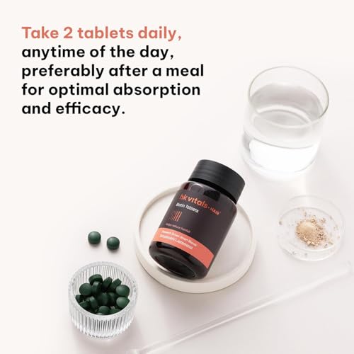 HealthKart hk vitals Biotin 10000 mcg (90 Biotin Tablets) & Multivitamin for Women (60 Tablets) | Combo Pack - Image 6