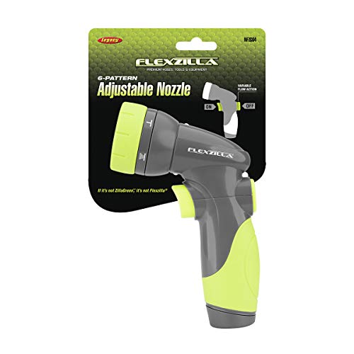 Flexzilla 6-Pattern Adjustable Garden Hose Nozzle - Nfzg64 #TOP1