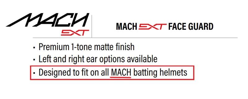 Kit d'ajustement Rawlings Mach pour stabiliser le casque de baseball softball