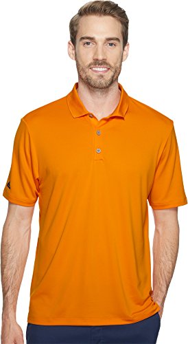 Polo de golf adidas orange pour homme en taille M