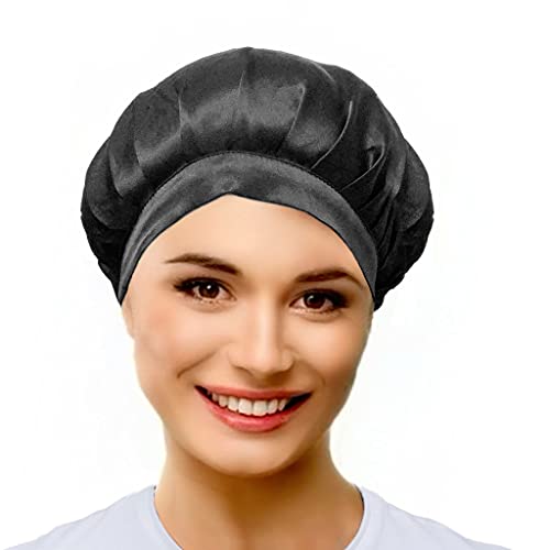 LEAKOKUA ナイトキャップ シルクキャップ 天然シルク100% ロングヘア ショートヘア 対応 美髪 ヘアキャップ LE05